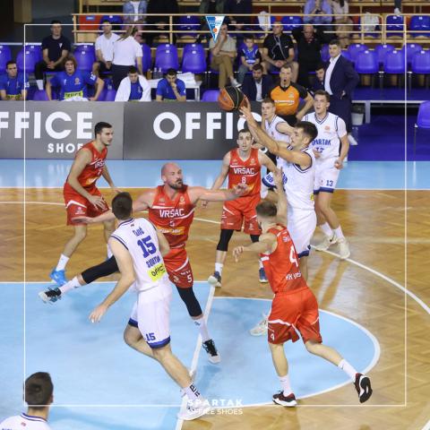 Spartak savladao Vršac bez većih problema Spartak savladao Vršac bez većih problema