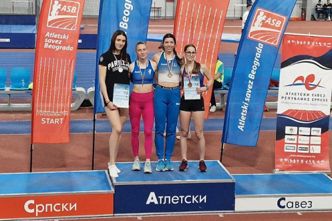 Spartakovi atletičari briljirali na dva takmičenja: Otvoreno prvenstvo Beograda i AP Vojvodine