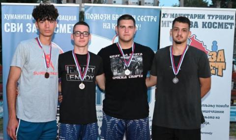 Humanitarni turnir "Igraj za Kosmet" prikupio preko 200 hiljada dinara za ugrožene porodice na Kosovu i Metohiji