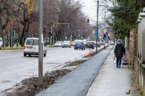 Završeni radovi na biciklističkoj stazi na Segedinskom putu i modernizaciji raskrsnice Matka Vukovića i Matije Gupca
