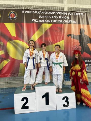 Održano prvenstvo Balkana i balkanskog karate kupa Probištip u Severnoj Makedoniji