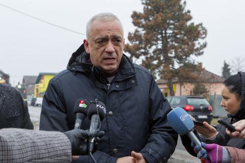 Gradonačelnik Bakić obišao završne radove na izgradnji biciklističke staze do subotičke Privredne zone „Mali Bajmok“