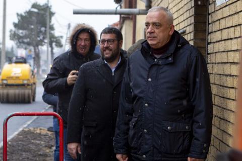 Gradonačelnik Bakić obišao završne radove na izgradnji biciklističke staze do subotičke Privredne zone „Mali Bajmok“