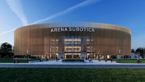 Nova sportska hala na Palićkom putu – Arena Subotica Nova sportska hala na Palićkom putu – Arena Subotica