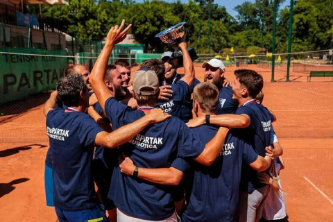 Teniseri Spartaka treći put zaredom šampion Srbije