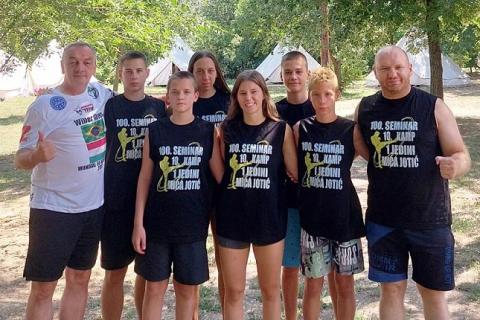 Borci "Top Fightera" na kampu perspektivnih sportista u Kanjiži Borci "Top Fightera" na kampu perspektivnih sportista u Kanjiži
