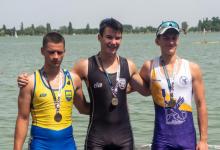 Sergej Čipak osvaja zlatnu medalju na Prvenstvu Srbije za juniore u veslanju