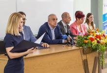 Gradonačelnik Bakić prisustvovao svečanom prijemu brucoša na Visokoj tehničkoj školi strukovnih studija u Subotici.